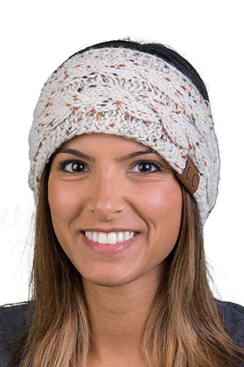 Wholesale Autumn and Winter New Woolen Variegated Dot Yarn Acrylic Headband Headband